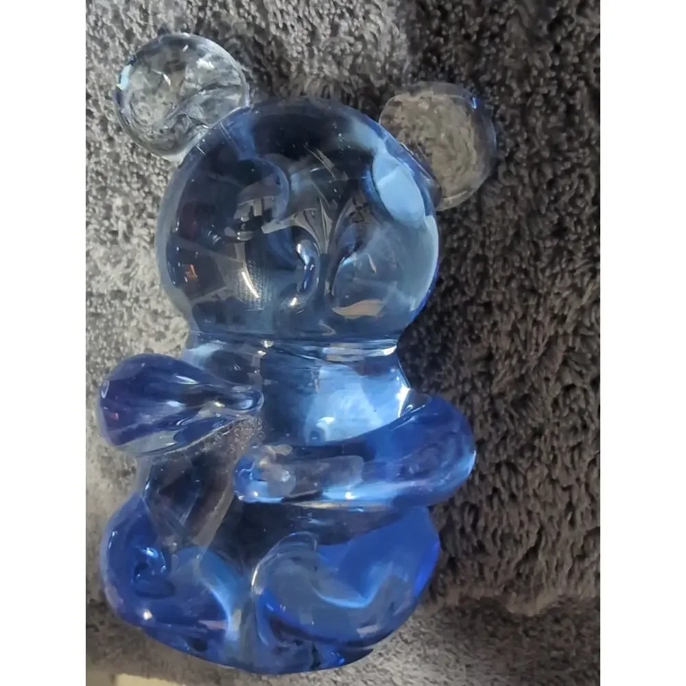 Lot: US Commemorative Fine Art Gallery COBALT BLUE Glass Koala 🐨 BEAR 3”